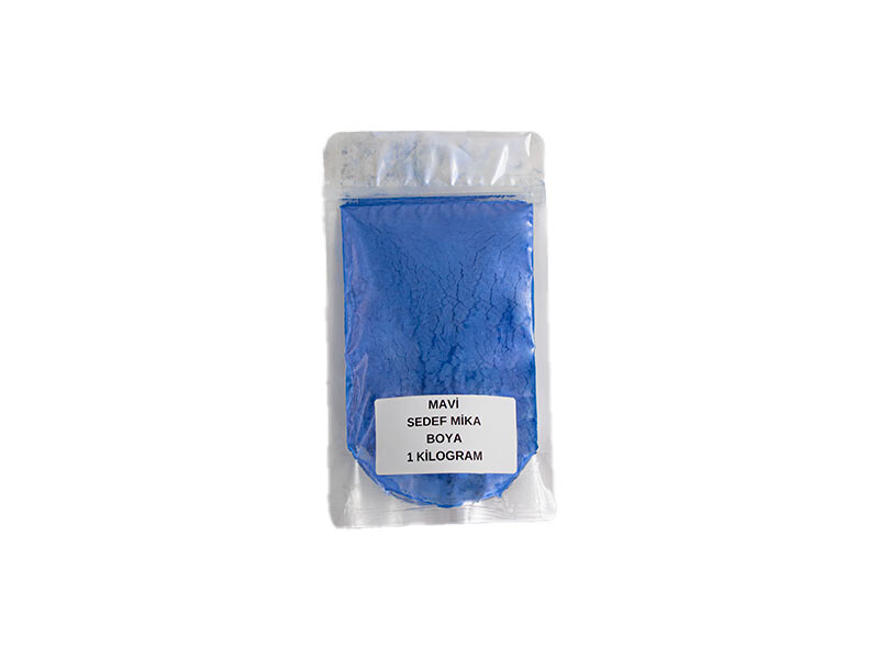 Mavi Sedef Mika Boya 1 KG - Kimyacınız