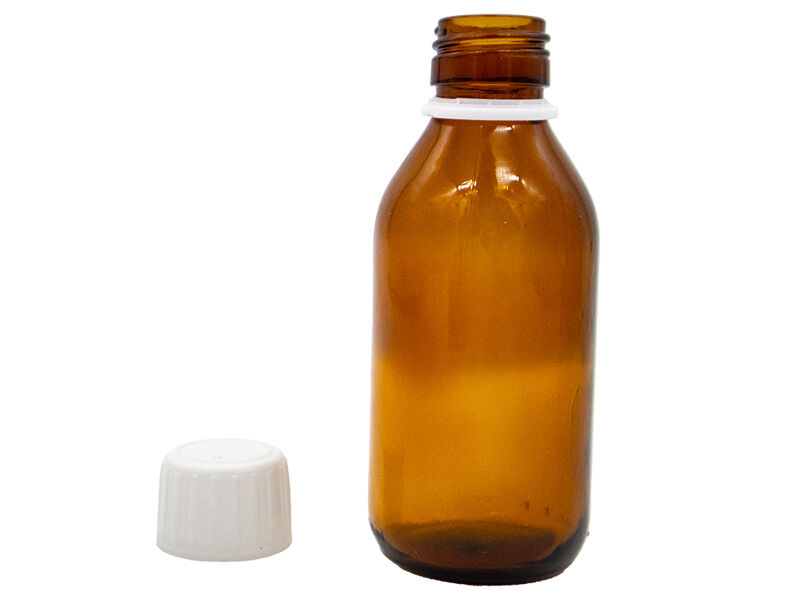 Medikal Amber Cam Şişe 100 CC 50 Adet - 2