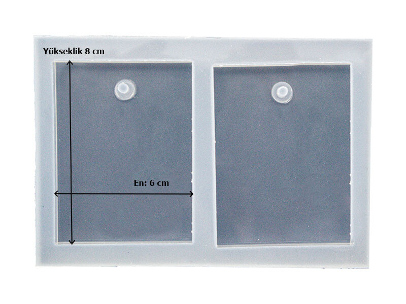 Mermer Model Lokumluk Tepsi Epoksi Kalıbı EPK-803 - 4