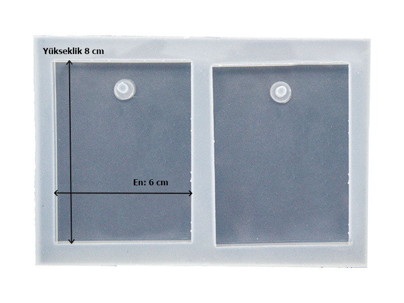 Mermer Model Lokumluk Tepsi Epoksi Kalıbı EPK-803 - 4