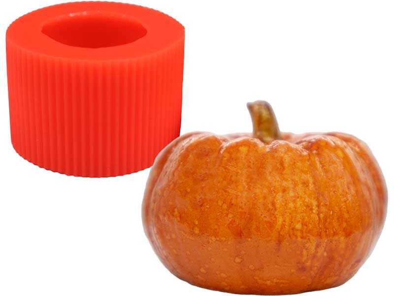Mini Kabak Silikon Mum Kalıbı M-48 - 1