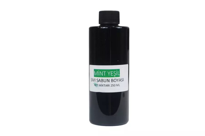 Mint Yeşili Sabun Boyası - Sıvı 250 CC - Kimyacınız