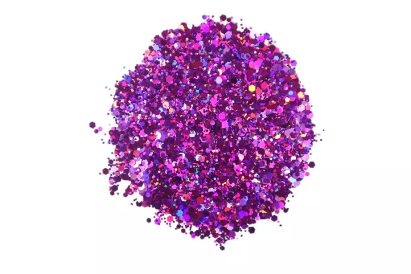 Kimyacınız - Mor Glitter Sim Epoksi Süsleme Aksesuarı 8 GR