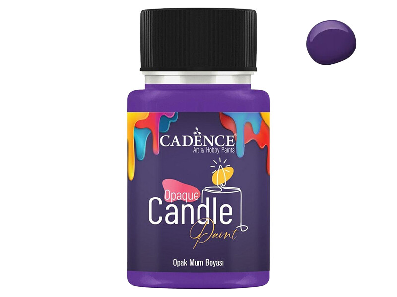 Mor Opak Mum Boyası Cadence CDL 20 50 ml - Cadence