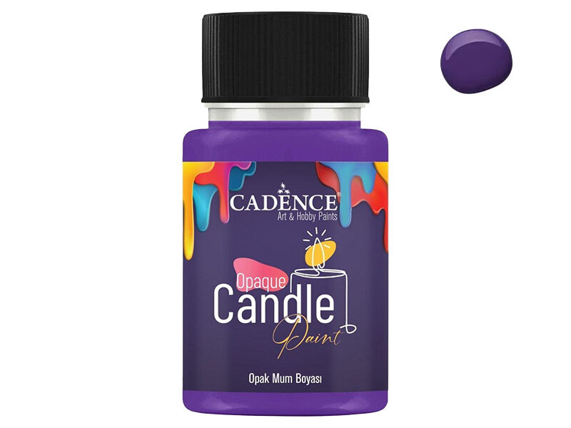 Mor Opak Mum Boyası Cadence CDL 20 50 ml - 1