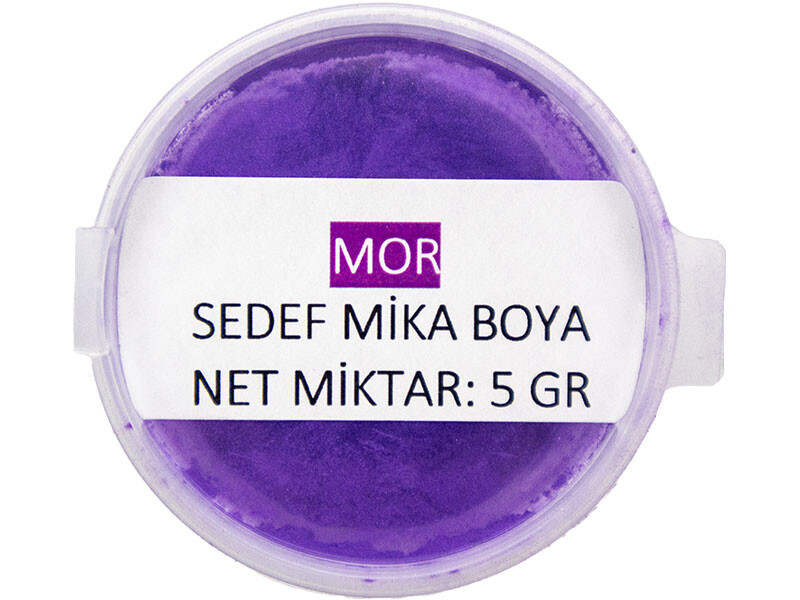 Mor Sedef Mika Boya 5 GR - Kimyacınız