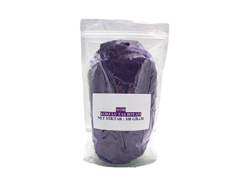 Mor Taş Boyası Toz 100 GR - Kimyacınız