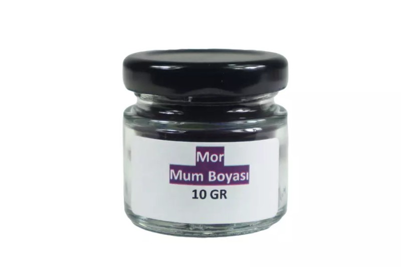 Mor Toz Mum Boyası 10 GR - Kimyacınız