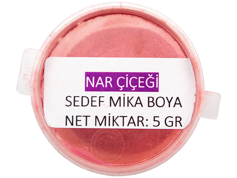 Nar Çiçeği Sedef Mika Boya 5 GR - Kimyacınız