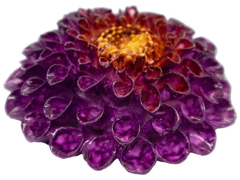 Nar Çiçeği Silikon Mum Kalıbı M-96 - 2