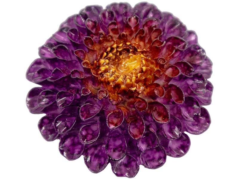 Nar Çiçeği Silikon Mum Kalıbı M-96 - 5
