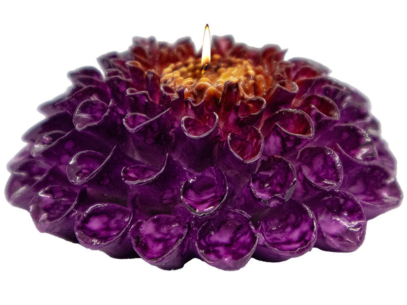 Nar Çiçeği Silikon Mum Kalıbı M-96 - 6