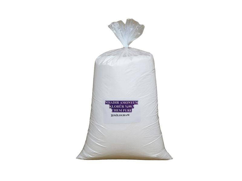 Nışadır Amonyum Klorür %99.7 - Chem Pure 10 KG - Kimyacınız