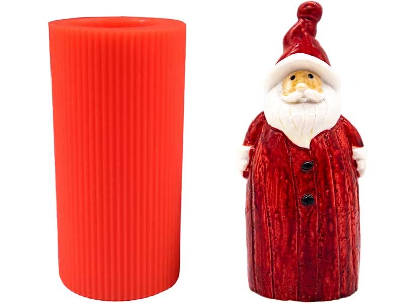 Noel Baba Heykel Silikon Mum Kalıbı M-21 - Kimyacınız