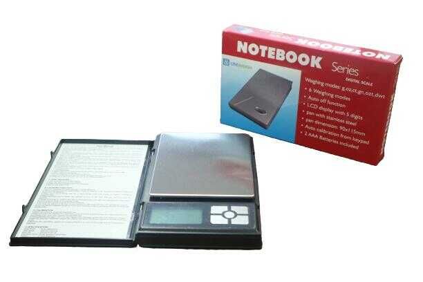 Notebook Serisi Cep Tipi Hassas Terazi Hassasiyet 0,1 G. Max : 2000 GR. - Kimyacınız