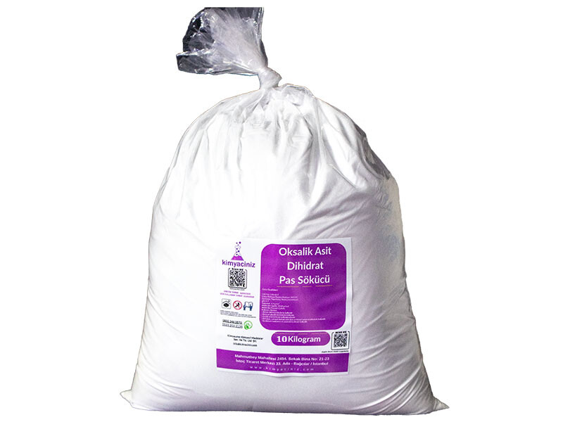 Oksalik Asit - Pas Sökücü 10 KG - Kimyacınız