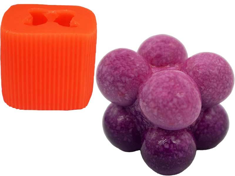 Orta Boy Bubble Silikon Mum Kalıbı M-38 - 1