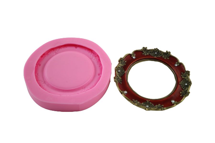 Oval Çerçeve Silikon Kalıbı ÇE-62 - 1
