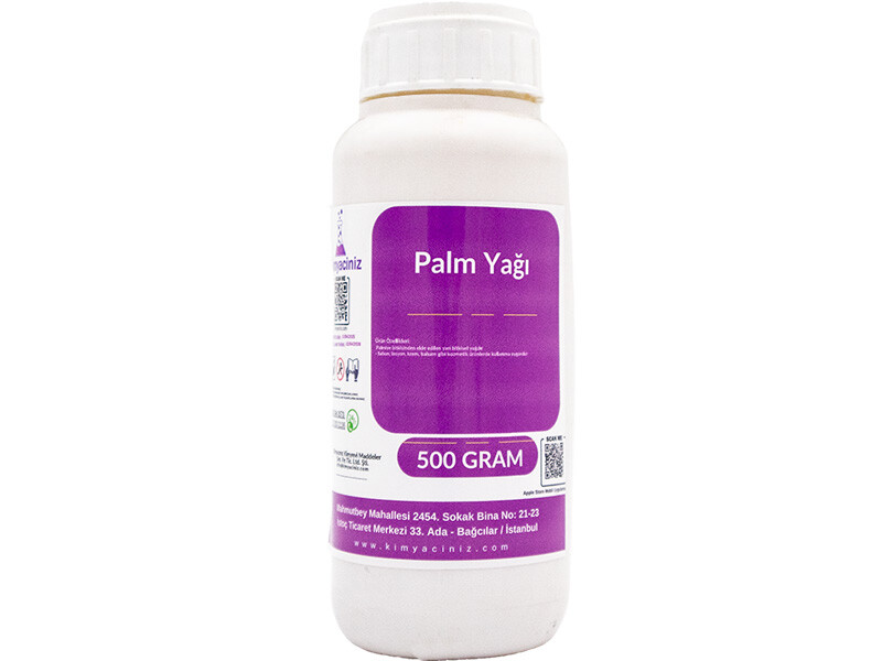 Palm Yağı 500 GR - Kimyacınız