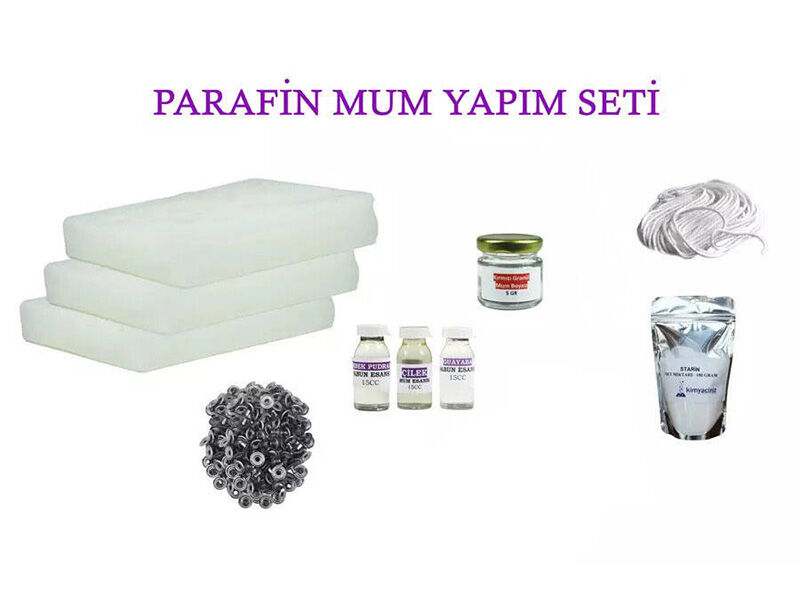 Parafin Mum Yapım Seti - 1