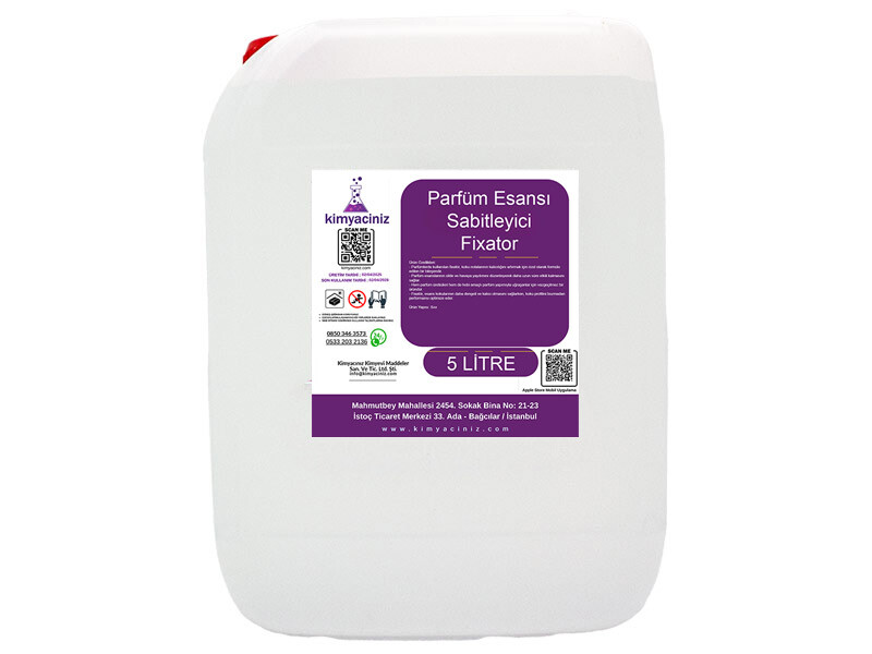 Parfüm Esansı Sabitleyici Fixator 5 LT - Kimyacınız