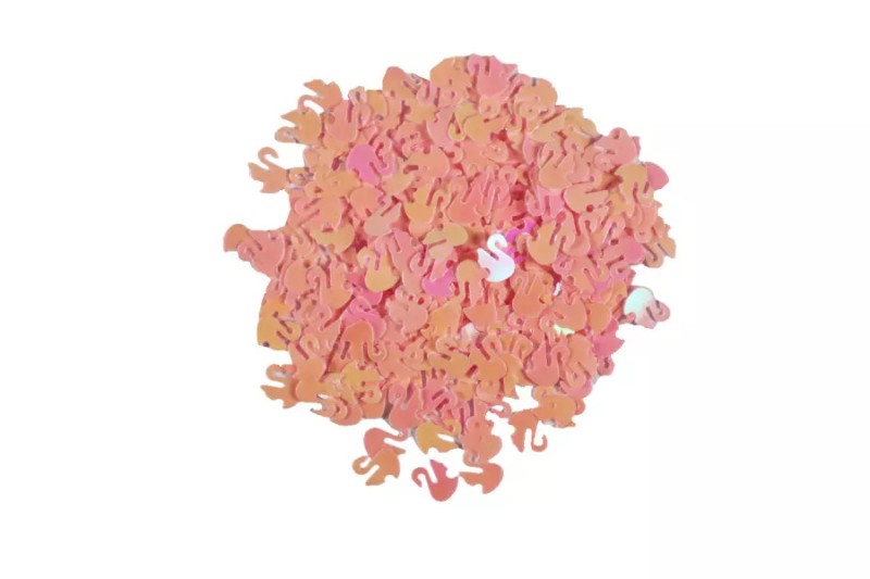 Kimyacınız - Pembe Kuğu Desenli Epoksi Reçine Süsleme Aksesuarı 5 GR