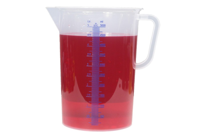 Kimyacınız - Plastik Beher - PP 5000 ML