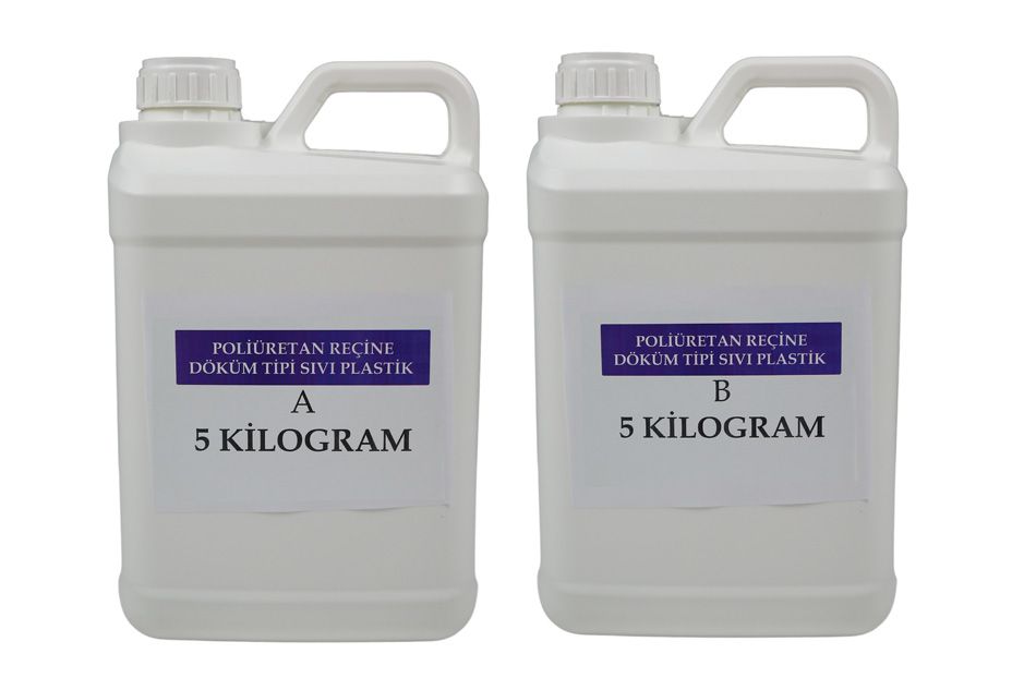 Poliüretan Reçine - Döküm Tipi Sıvı Plastik 5+5 / 10 KG - 1