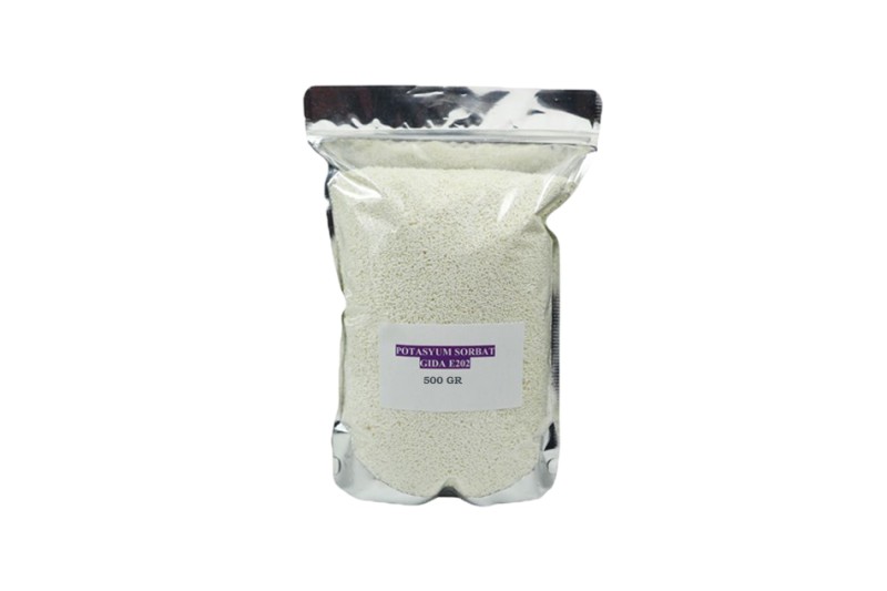 Potasyum Sorbat Gıda E202 - 500 GR - Kimyacınız