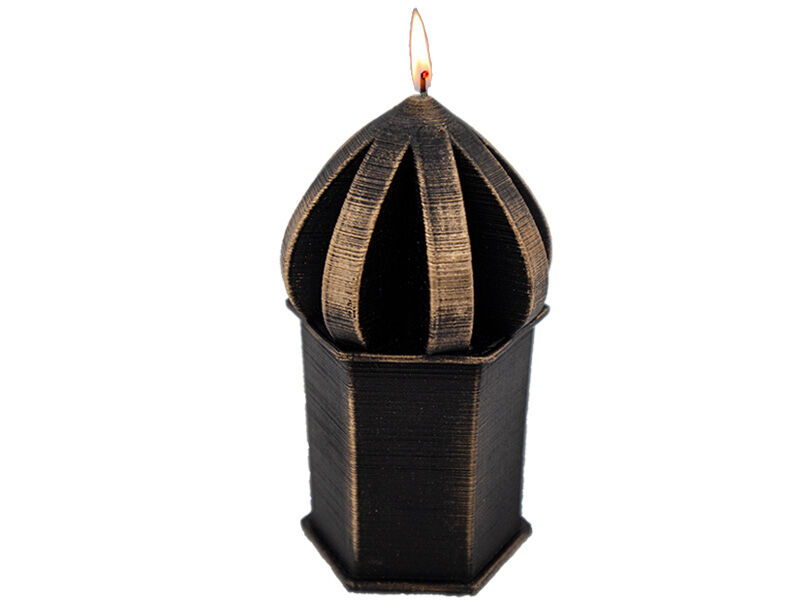 Ramazan Kubbe Silikon Mum Kalıbı M-129 - 8