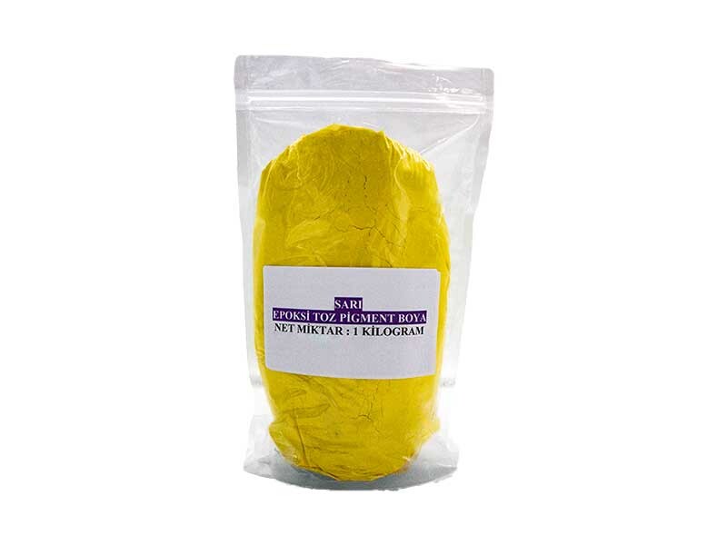 Sarı Epoksi Toz Pigment Boya 1 KG - Kimyacınız