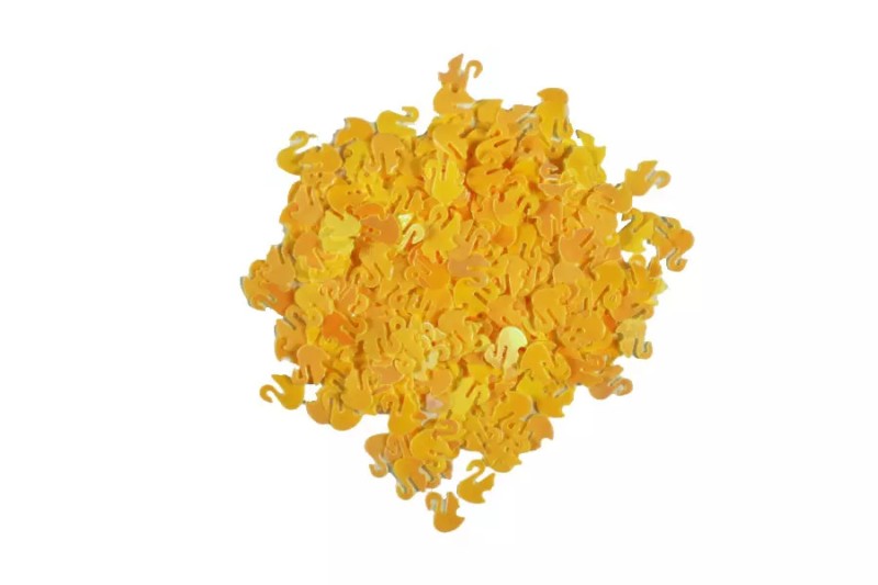 Kimyacınız - Sarı Kuğu Desenli Epoksi Reçine Süsleme Aksesuarı 5 GR
