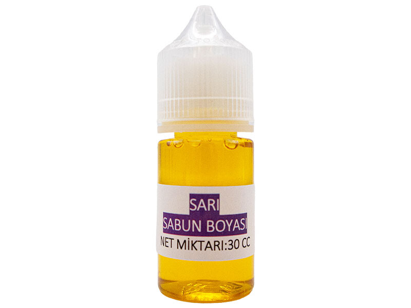 Sarı Sabun Boyası - Sıvı 30 CC - Kimyacınız
