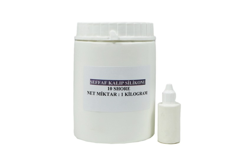 Kimyacınız - Şeffaf Kalıp Silikonu 10 Shore 1 KG
