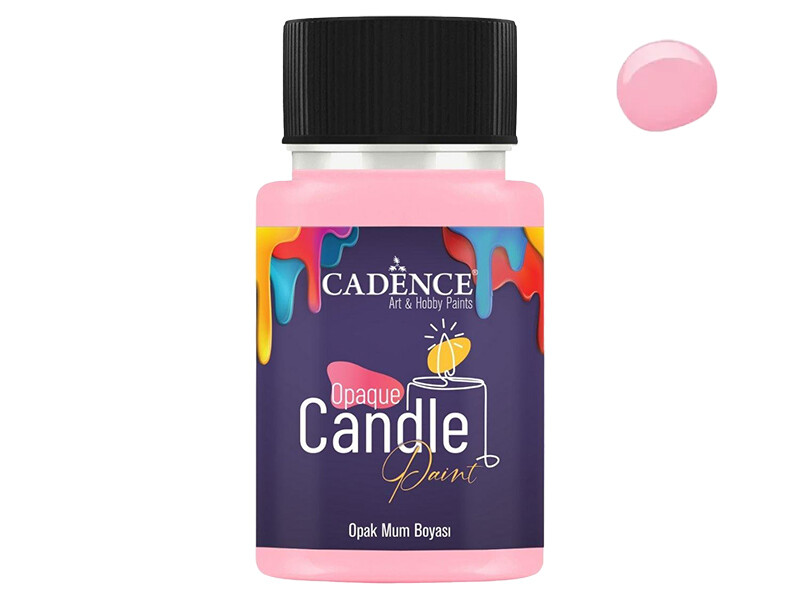 Şeker Pembe Opak Mum Boyası Cadence CDL 15 50 ml - Cadence