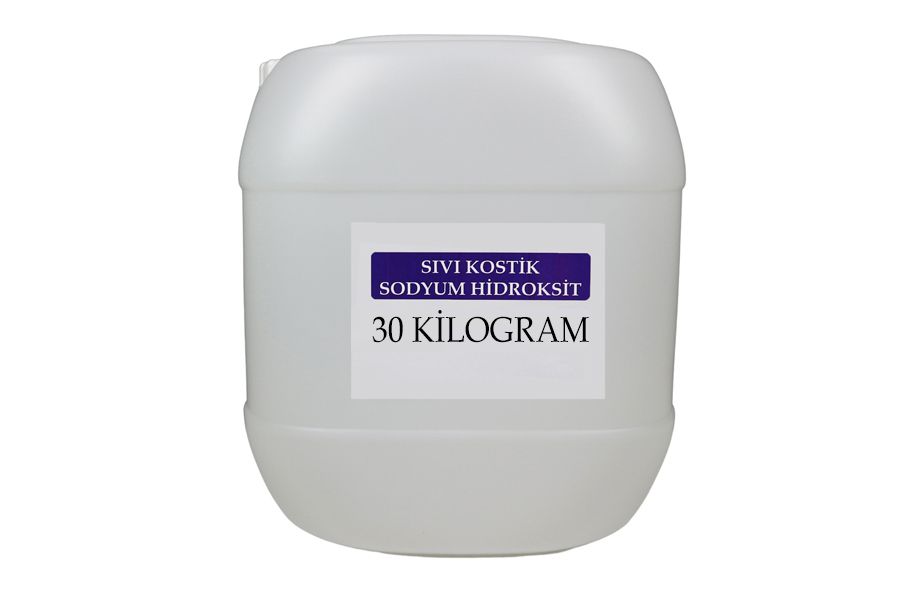 Sıvı Kostik - Sodyum Hidroksit 30 KG - 1
