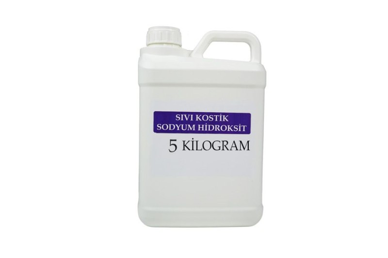 Sıvı Kostik - Sodyum Hidroksit 5 KG - Kimyacınız
