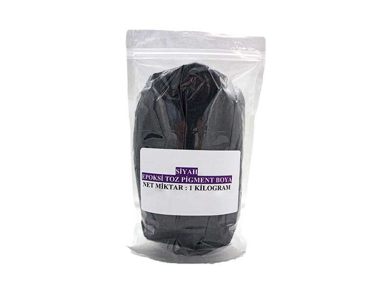 Siyah Epoksi Toz Pigment Boya 1 KG - Kimyacınız