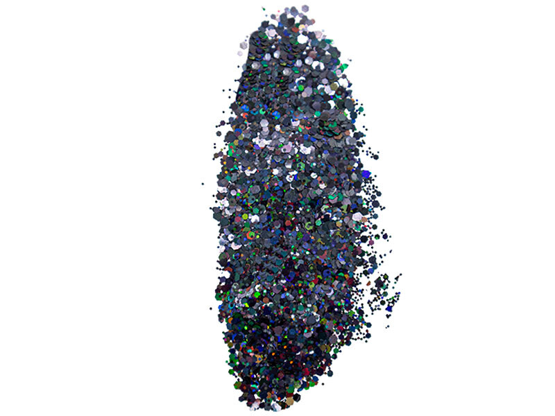 Siyah Glitter Sim Epoksi Süsleme Aksesuarı 5 GR - Kimyacınız