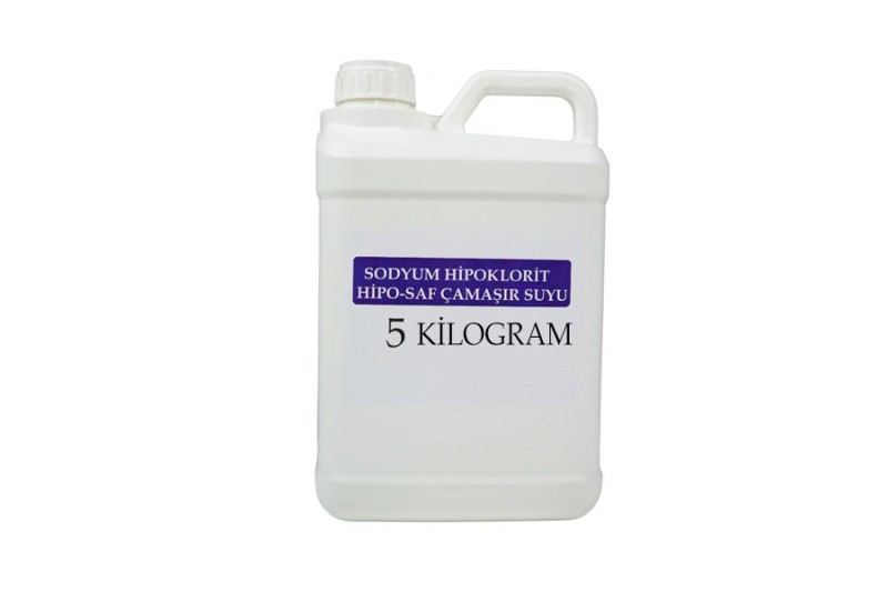 Sodyum Hipoklorit - Hipo - Saf Çamaşır Suyu 5 KG - Kimyacınız