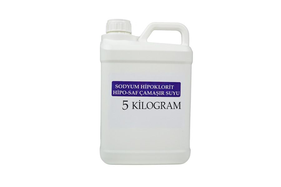 Sodyum Hipoklorit - Hipo - Saf Çamaşır Suyu 5 KG - 1