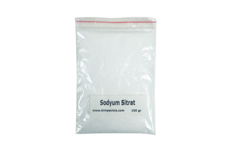 Sodyum Sitrat 100 GR - Kimyacınız