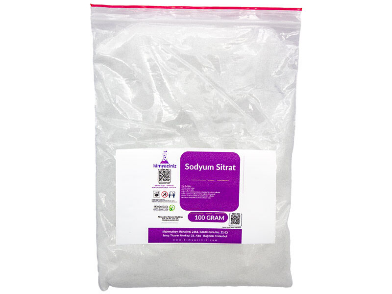 Sodyum Sitrat 100 GR - 1