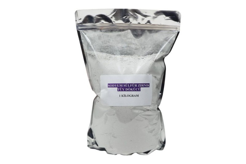 Sodyum Sülfür - Zırnık - Tüy Dökücü 1 KG - Kimyacınız