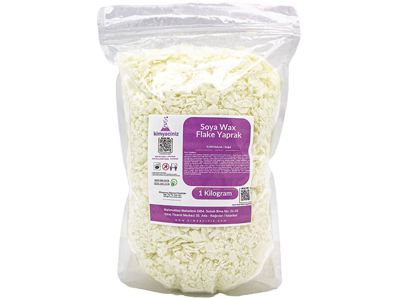 Soya Wax Flake Yaprak 1 KG - Kimyacınız