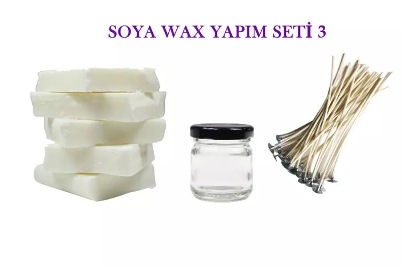 Soya Wax Yapım Seti 3 - Kimyacınız