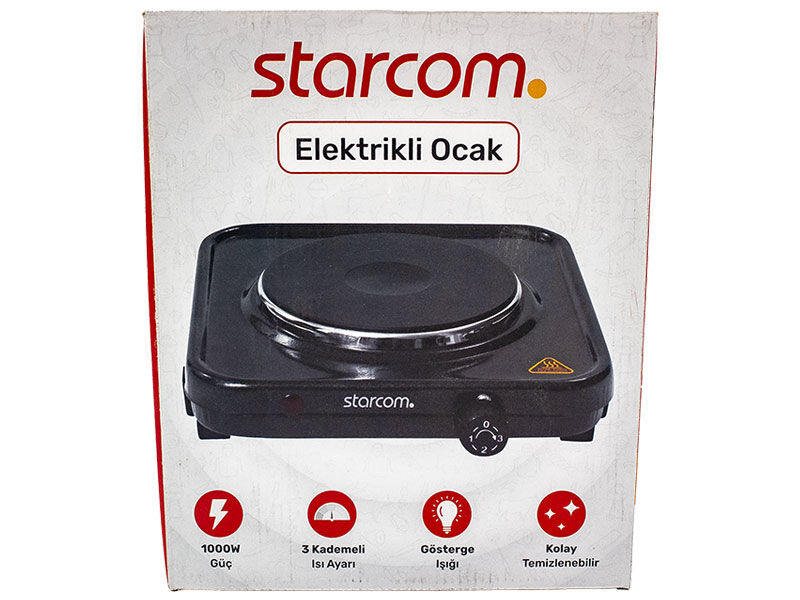 Starcom Tekli Elektrikli Ocak 1000 W - 4