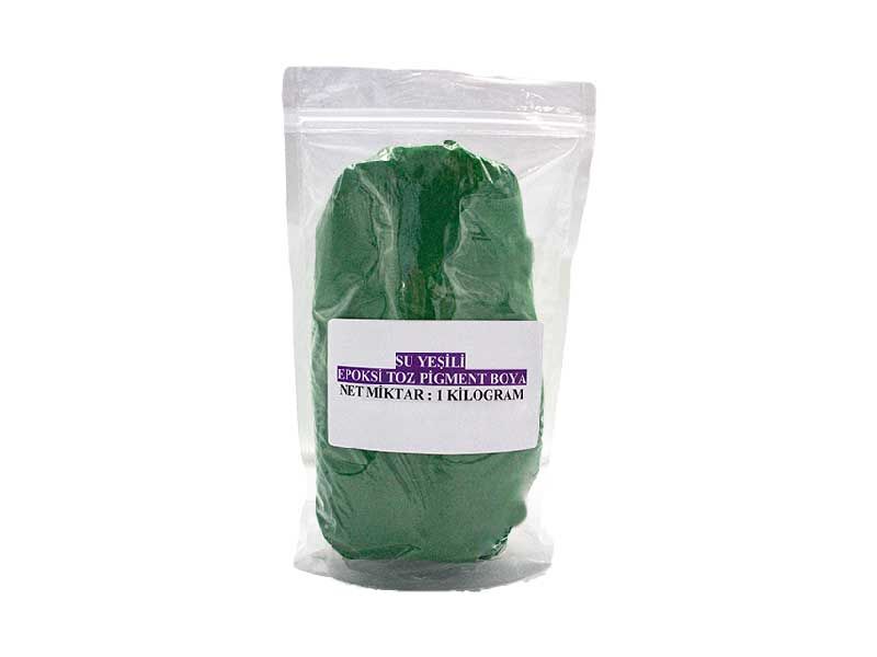 Su Yeşili Epoksi Toz Pigment Boya 1 KG - 1