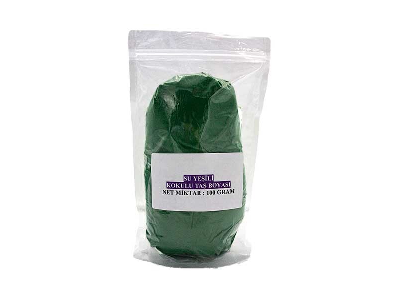 Su Yeşili Kokulu Taş Boyası Toz 100 GR - Kimyacınız
