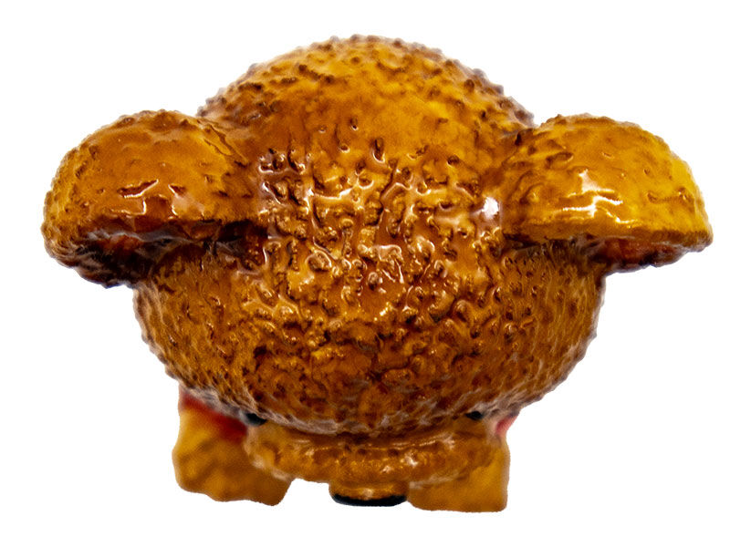 Süslü Oturan Ayıcık Silikon Mum Kalıbı M-283 - 8